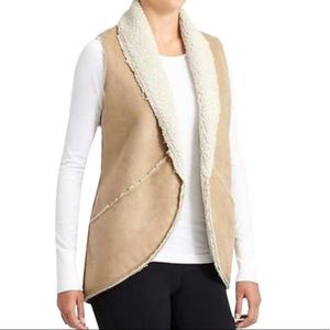 Athleta Women’s Faux Shearling Wrap Vest